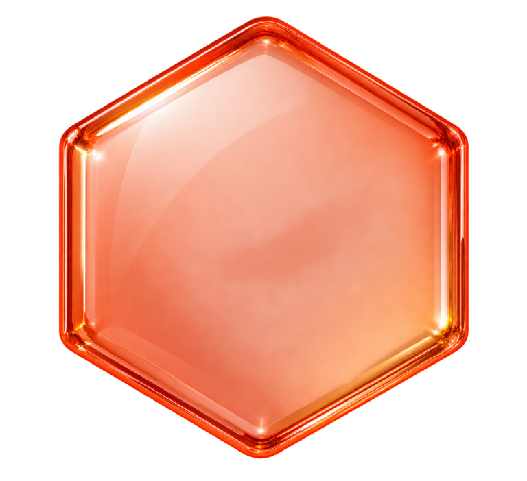 hexagone verre